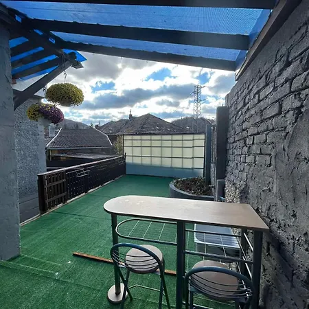 трапезица за до 12 човека с безплатен паркинг, двор и веранди, в град търново Holiday home