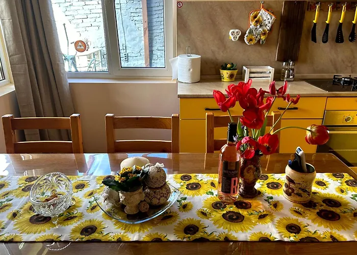 трапезица за до 12 човека с безплатен паркинг, двор и веранди, в град търново 펜션 *