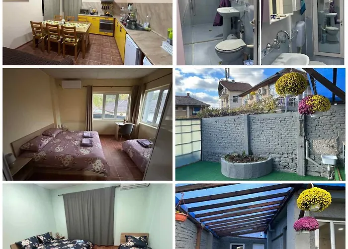 трапезица за до 12 човека с безплатен паркинг, двор и веранди, в град търново * Veliko Tarnovo