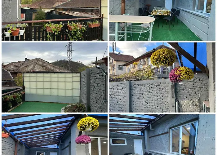 трапезица за до 12 човека с безплатен паркинг, двор и веранди, в град търново 펜션